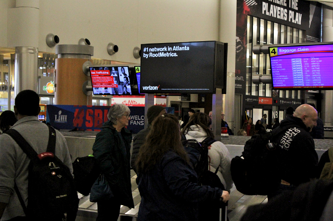 Atlanta Airport Verizon Ad