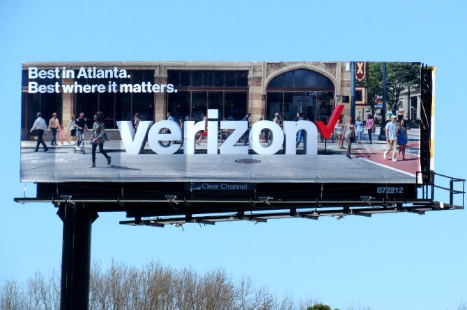 Atlanta Verizon Billboard