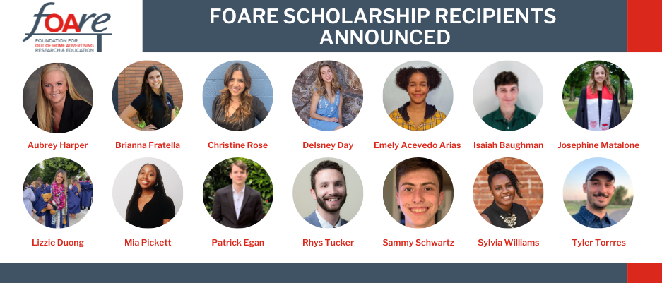 FOARE Scholarship Recipients Announced