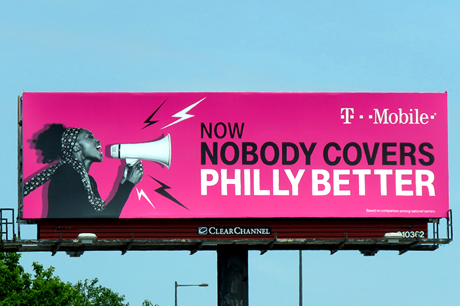 T-Mobile Local Billboard