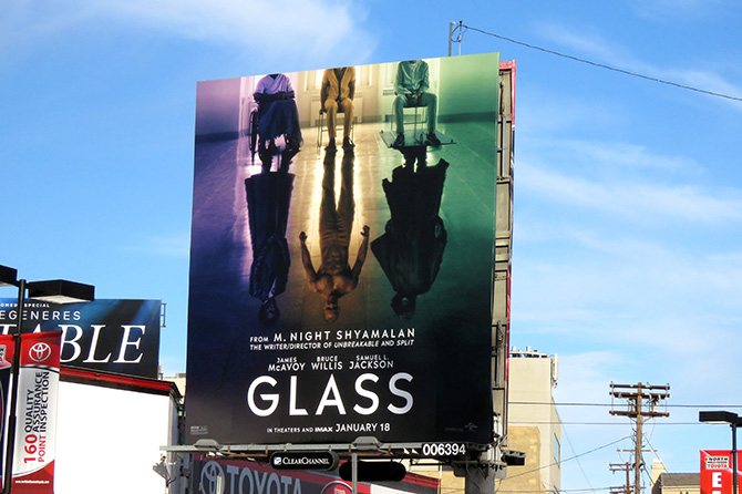 Universal Pictures Glass Billboard