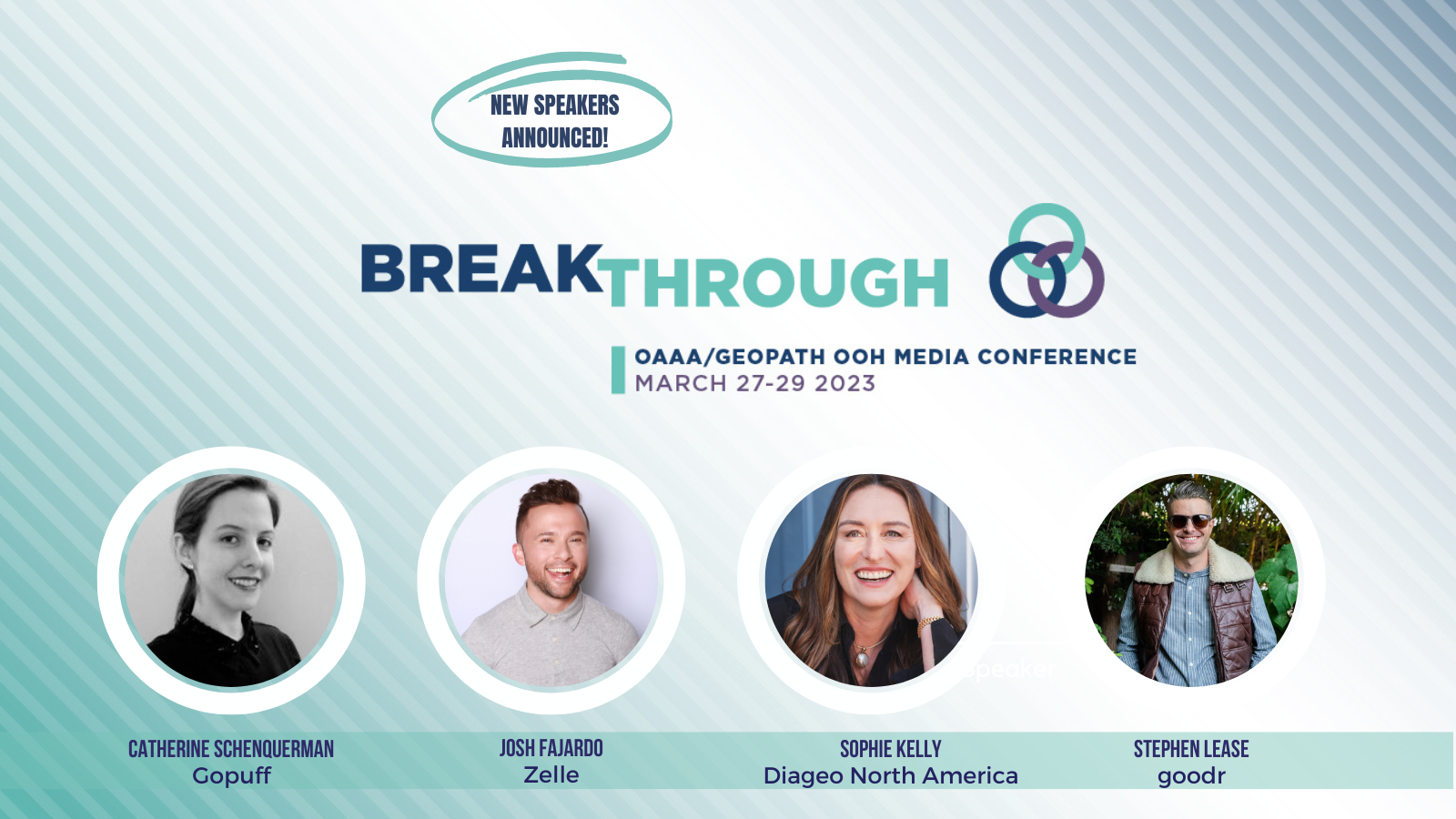 OAAA Unveils First Round of Speakers for the 2023 OAAA/Geopath OOH Media Conference