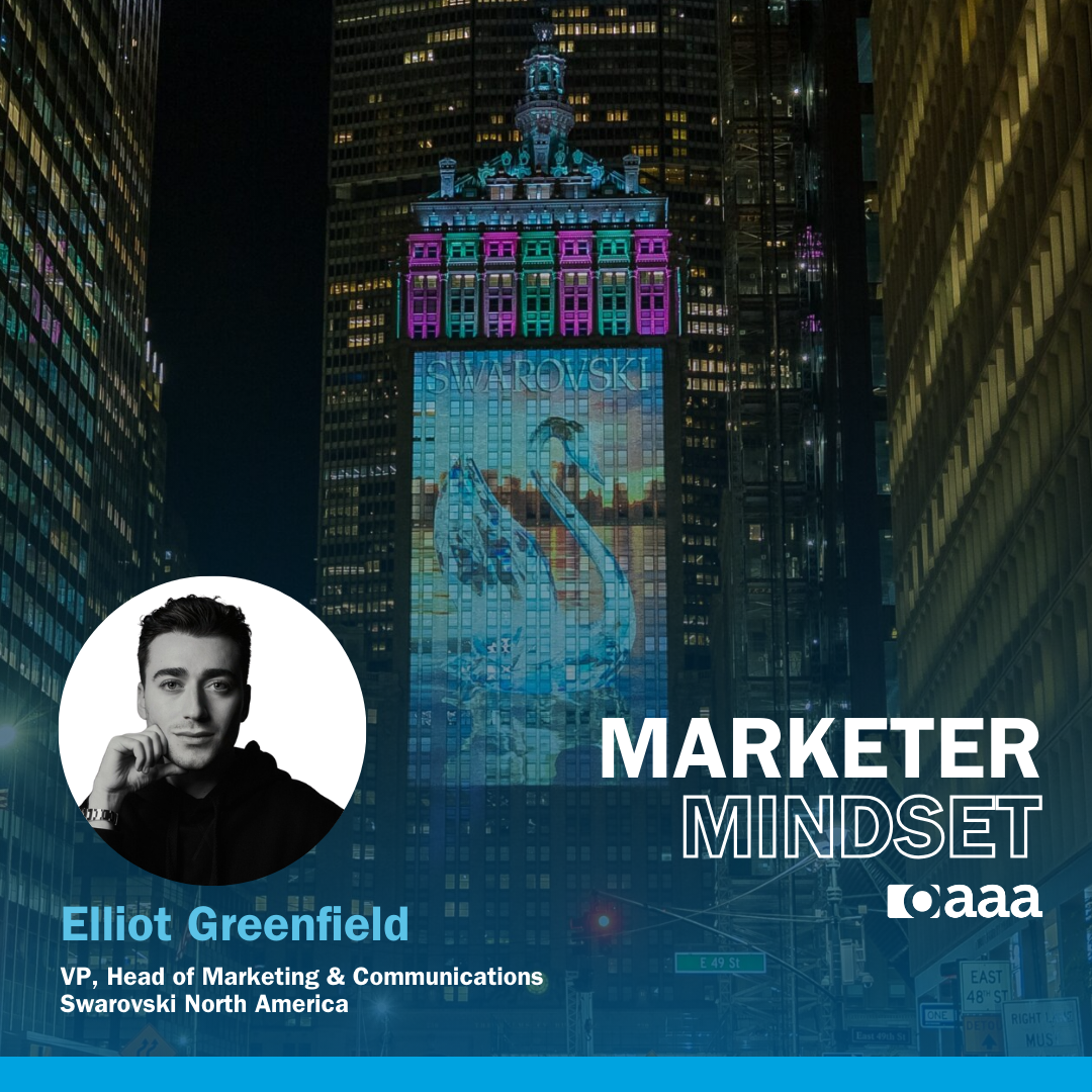 Marketer Mindset with Swarovski’s Elliot Greenfield