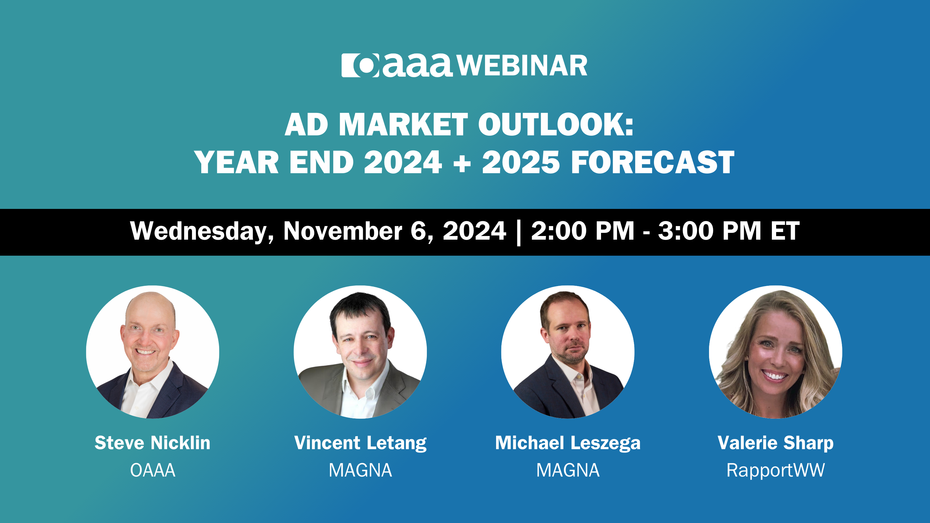 Ad Market Outlook: Year End 2024 + 2025 Forecast