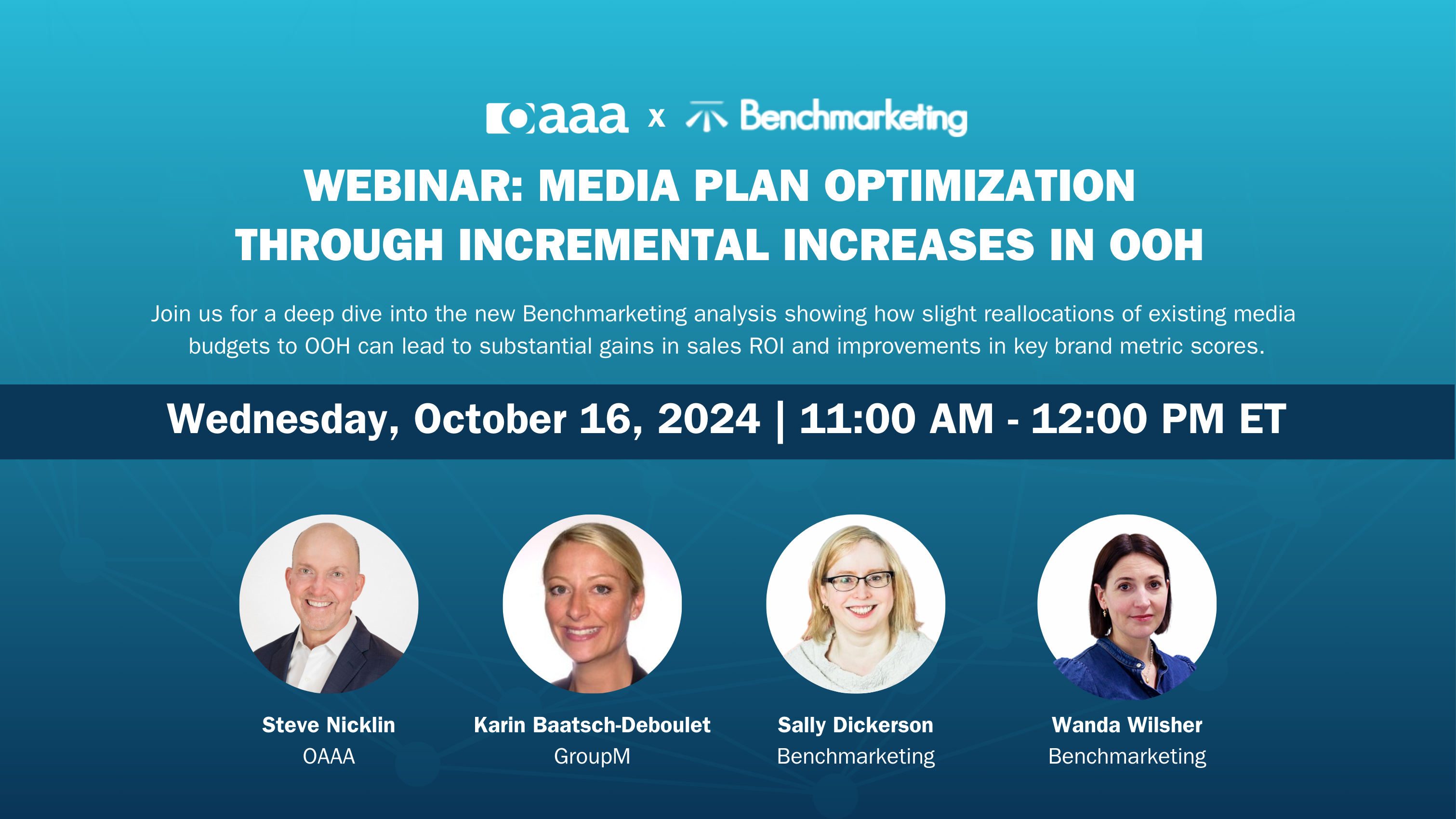 Media Plan Optimization Through Incremental Increases in OOH Webinar