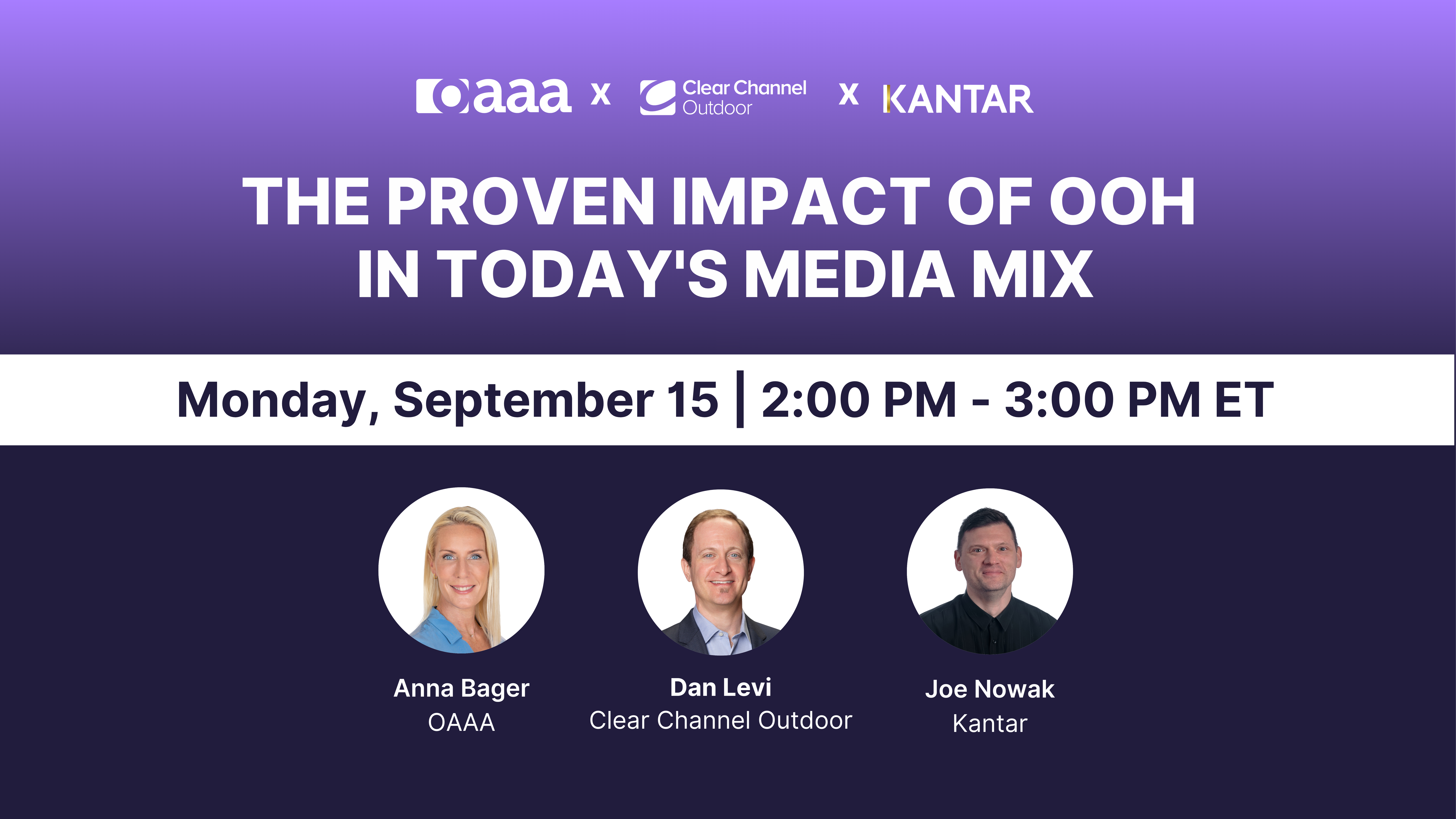 The Proven Impact of OOH in Today’s Media Mix