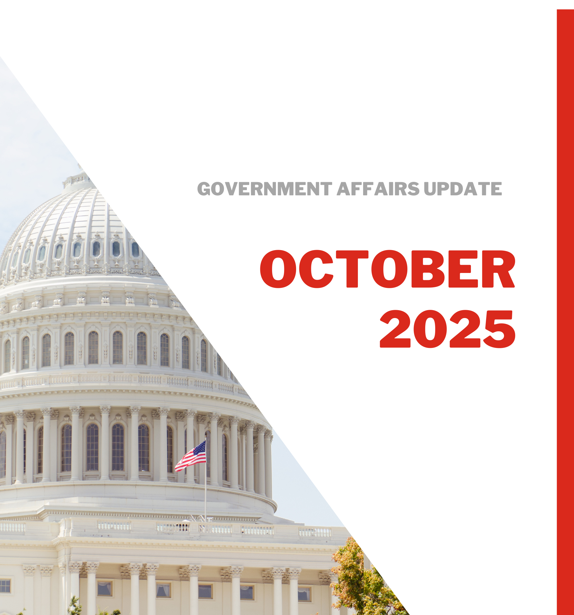 Government Affairs Updates | October 2025
