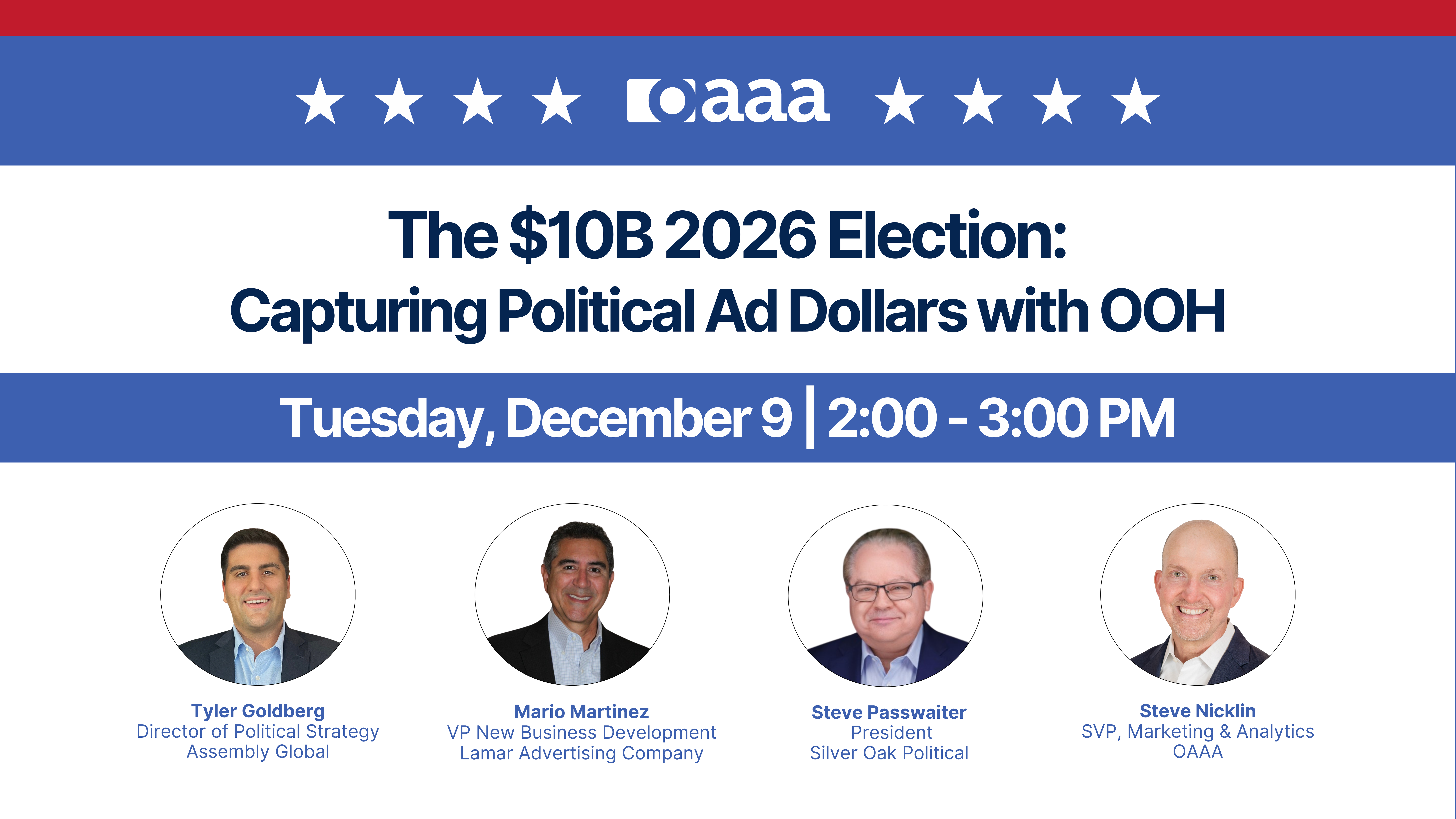 The $10B 2026 Election: Capturing Political Ad Dollars with OOH
