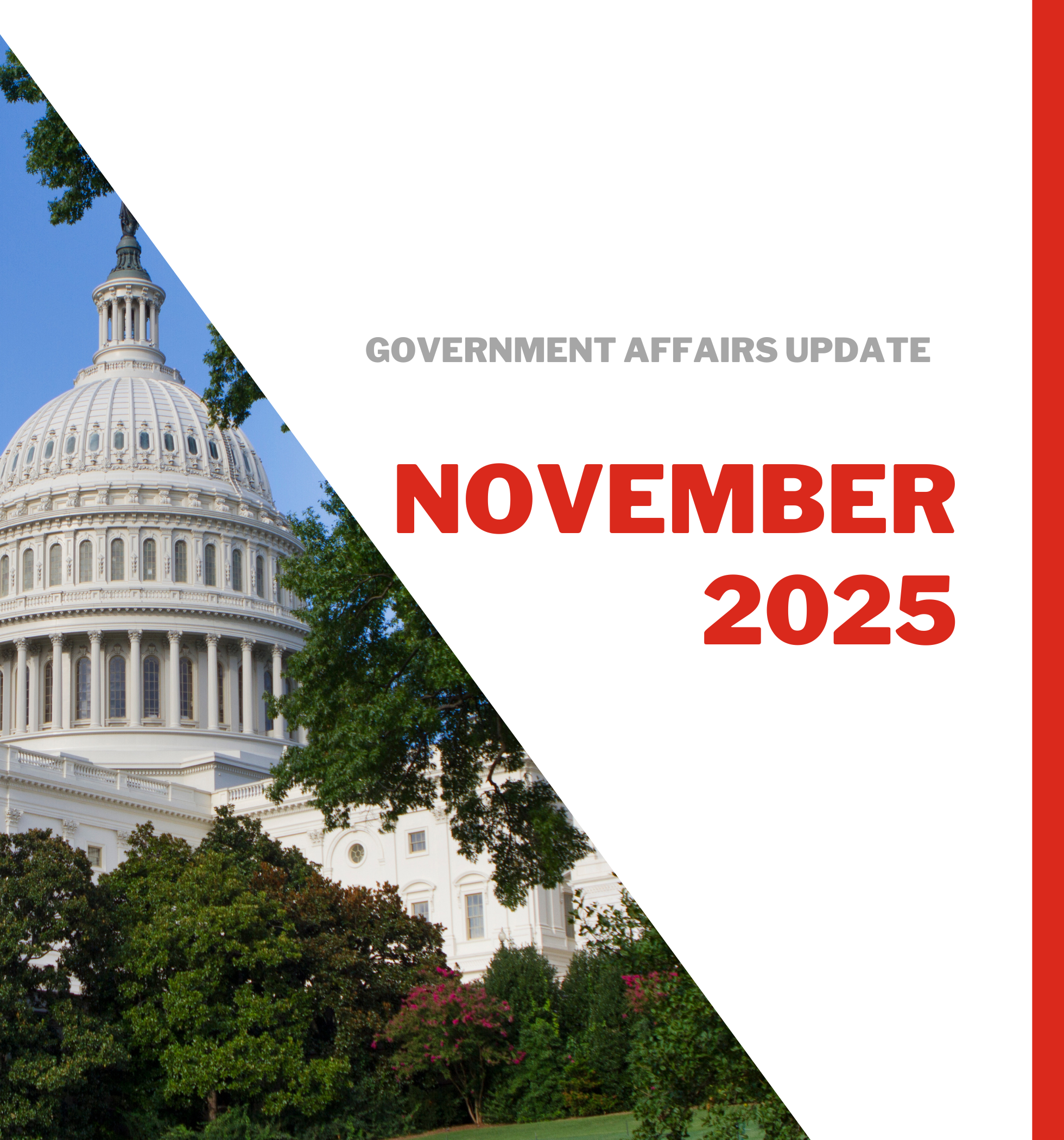 Government Affairs Updates | November 2025